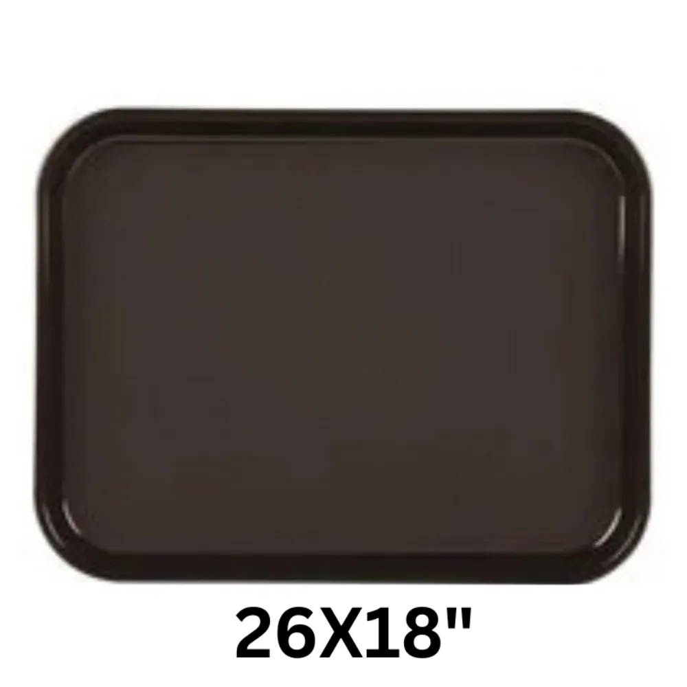 Toffi B1826CT Plastic Anti-Skid Tray - Rectangular