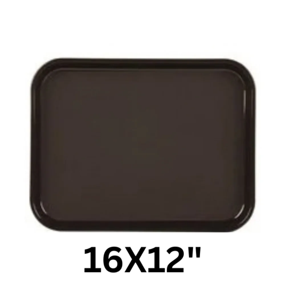 Toffi B1216CT Plastic Anti-Skid Tray - Rectangular