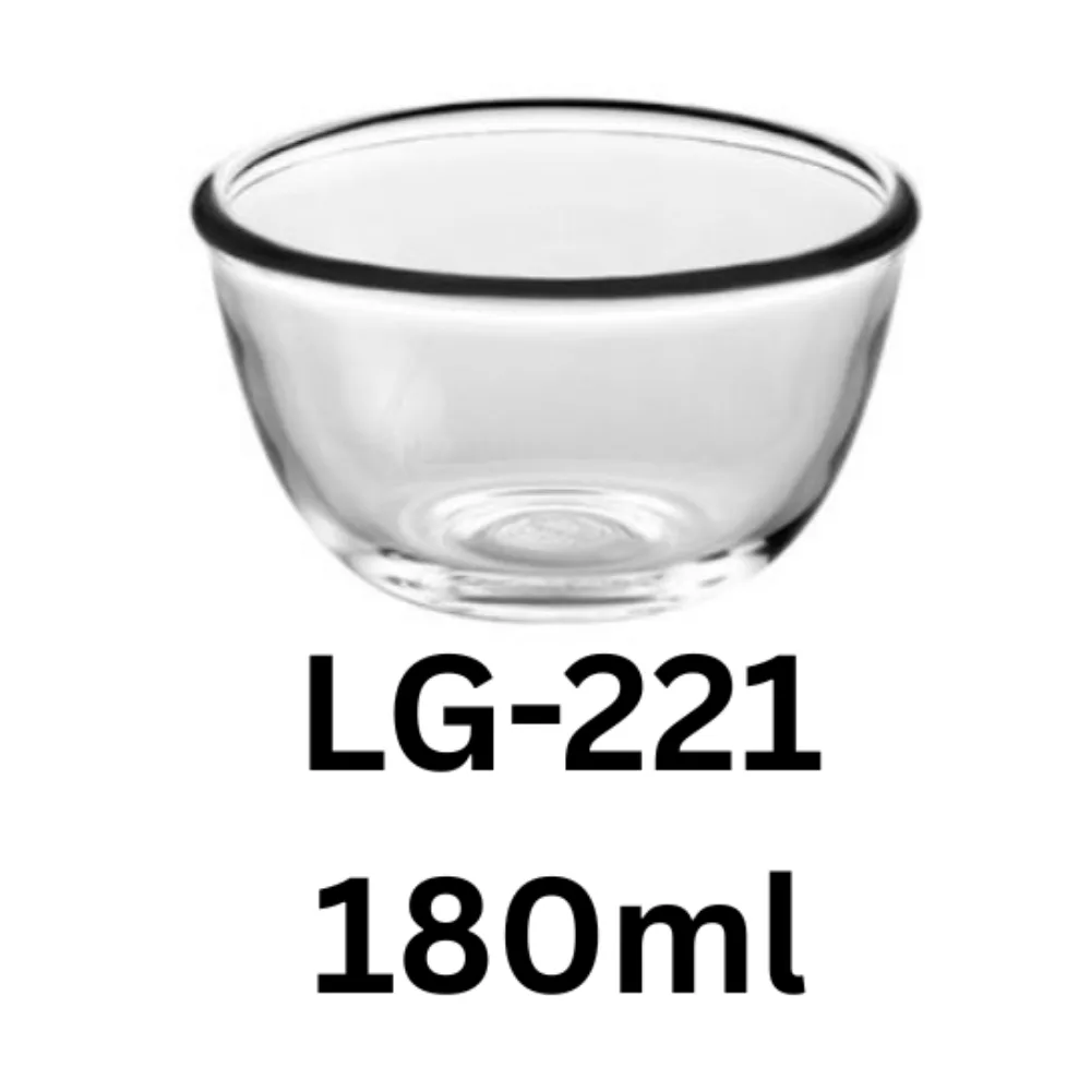 Lucky Glass LG-221 180ml Bowl — by Lucky Glass — Glassware