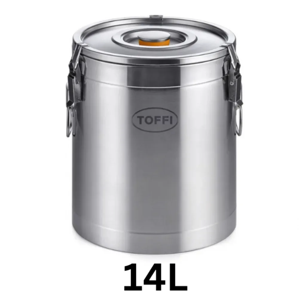 Toffi 14L B2020 Stainless Steel Insulated Food Carrier — by Toffi — Catering — B2000 Series