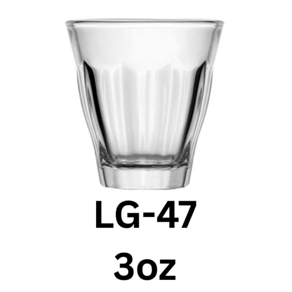Lucky Glass LG-47 3oz Tumbler