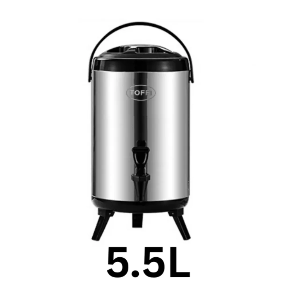 Toffi 5.5L Stainless Steel Insulated Beverage Dispenser