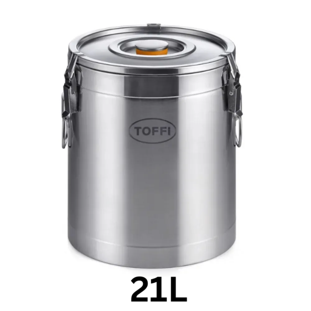 Toffi 21L B2030 Stainless Steel Insulated Food Carrier — by Toffi — Catering — B2000 Series