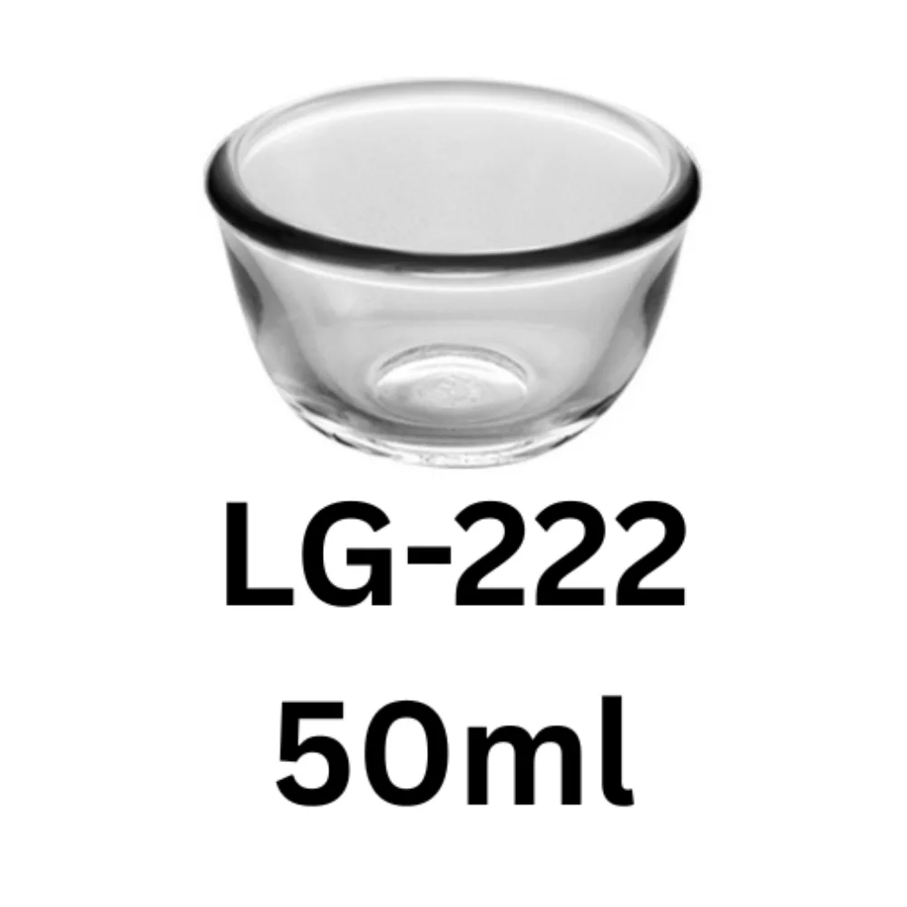 Lucky Glass LG-222 50ml Bowl — by Lucky Glass — Glassware