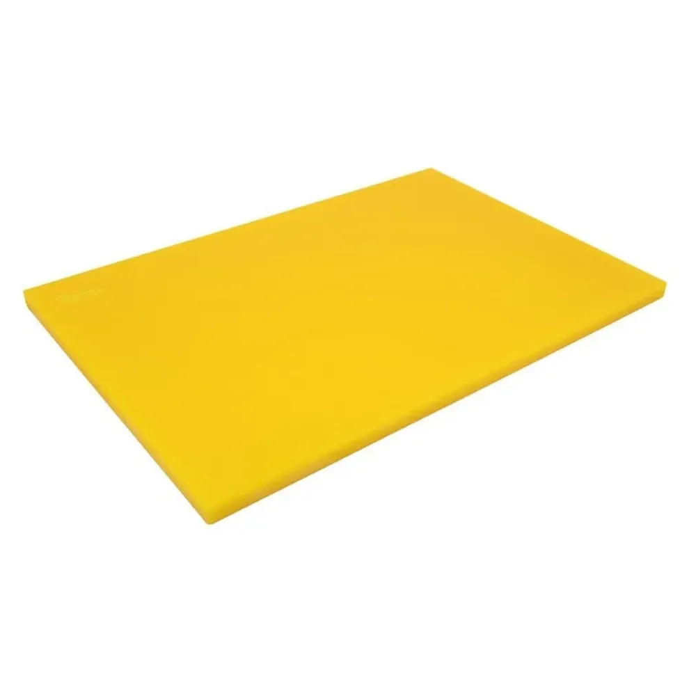 Qware 6040YL Colour Coded Rectangle Cutting Board (Yellow)