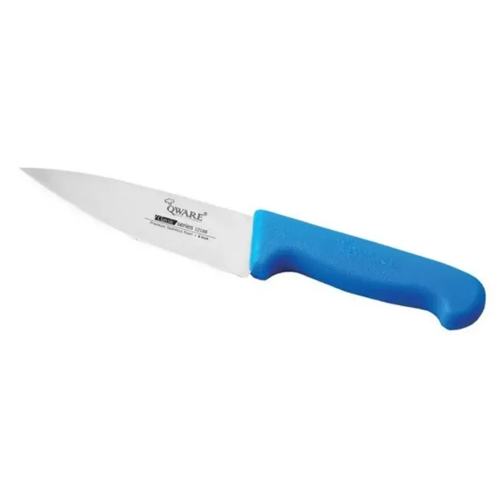 Qware 12188-30BE 12" Stainless Steel Chef Knife (Blue)
