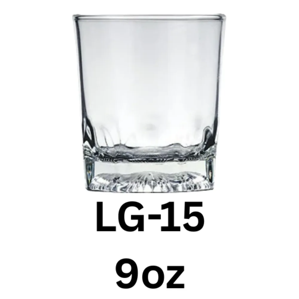 Lucky Glass LG-15 9oz Tumbler