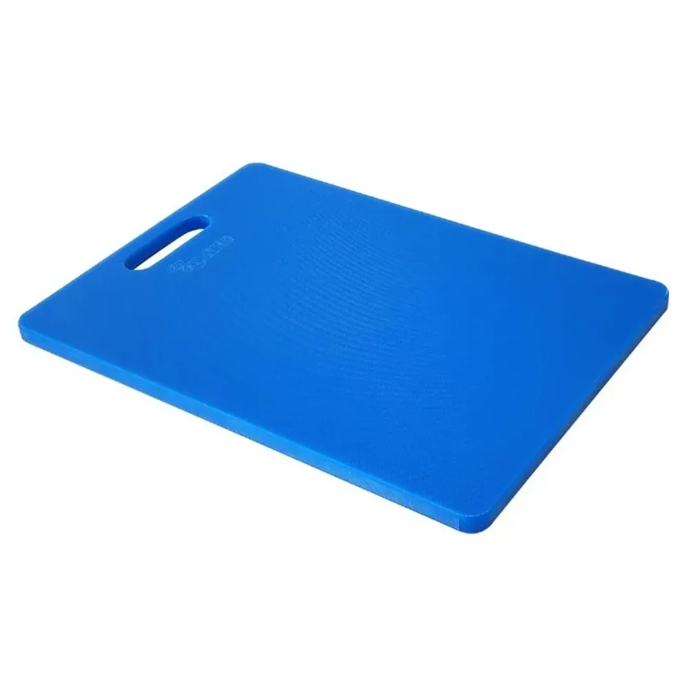 Qware QCB352513-BE Colour Coded Rectangle Cutting Board with Handle (Blue) 