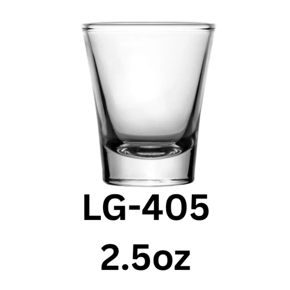 Lucky Glass LG-405 2.5oz Shot Glass — by Lucky Glass — Glassware