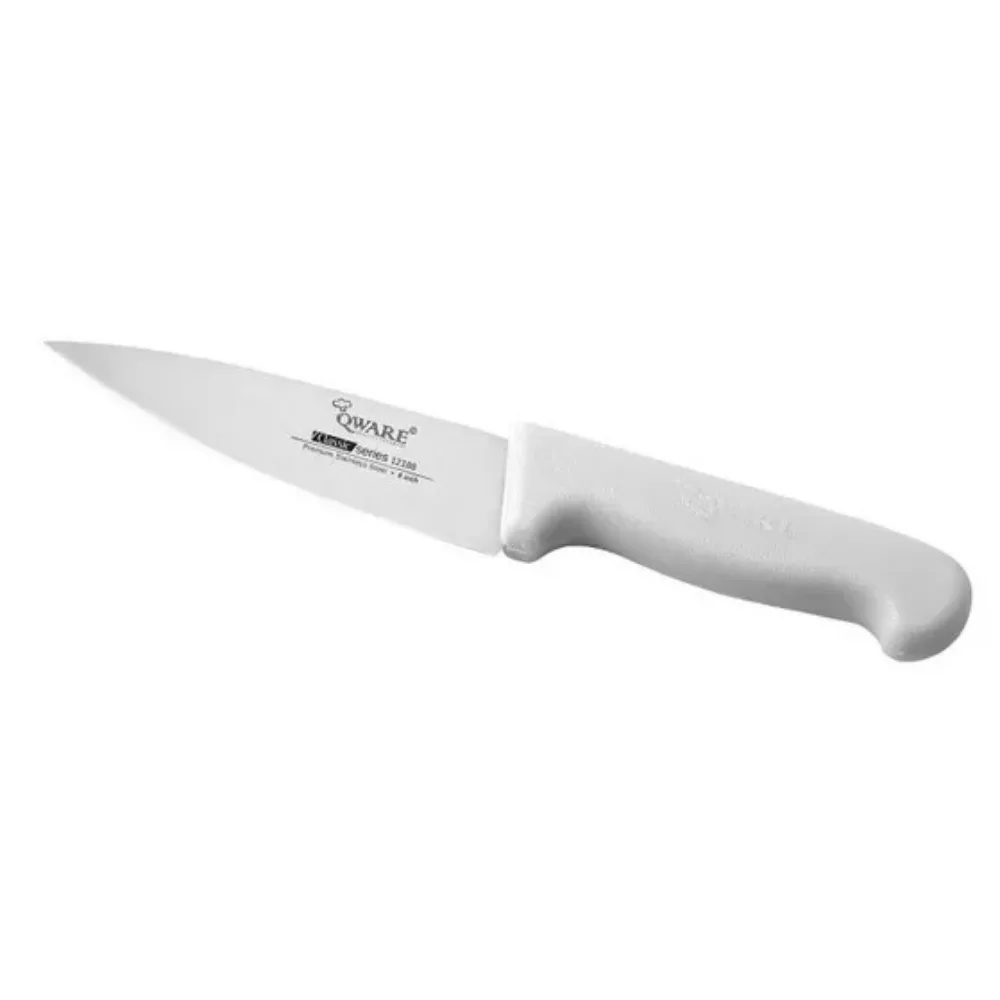 Qware 12188-23WT 9" Stainless Steel Chef Knife (White)