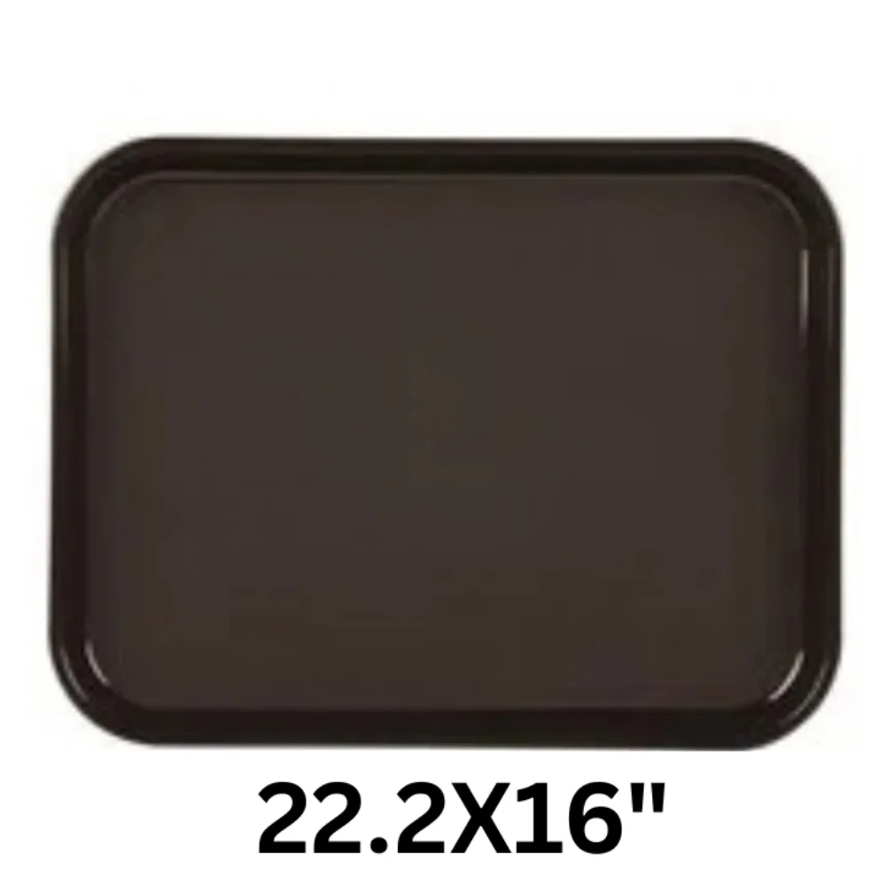 Toffi B1622CT Plastic Anti-Skid Tray - Rectangular