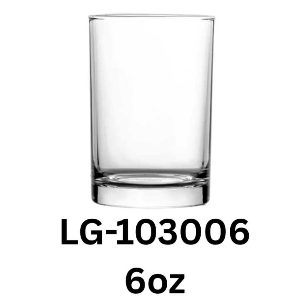 Lucky Glass LG-103006 6oz Tumbler