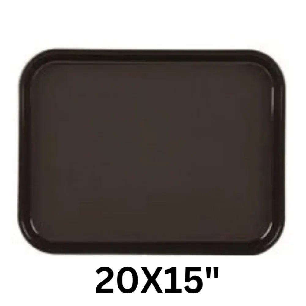 Toffi B1520CT Plastic Anti-Skid Tray - Rectangular