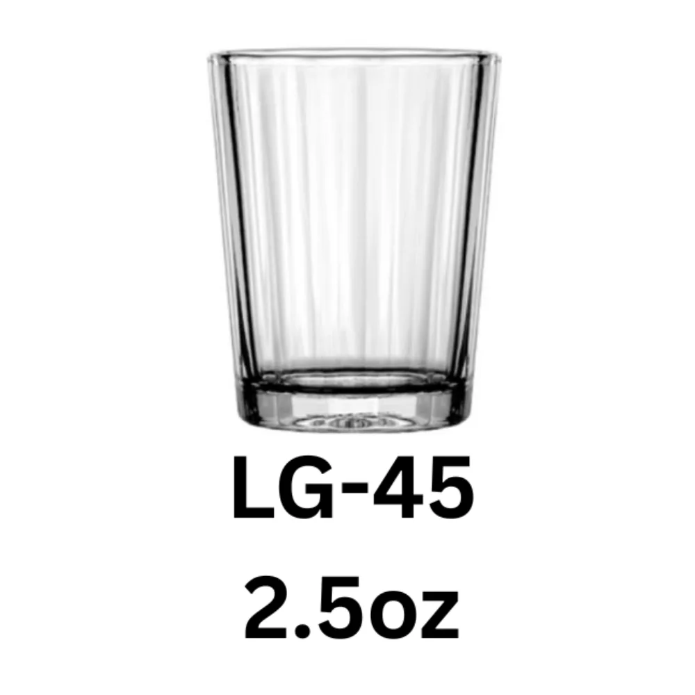 Lucky Glass LG-45 2.5oz Shot Glass — by Lucky Glass — Shot Glass