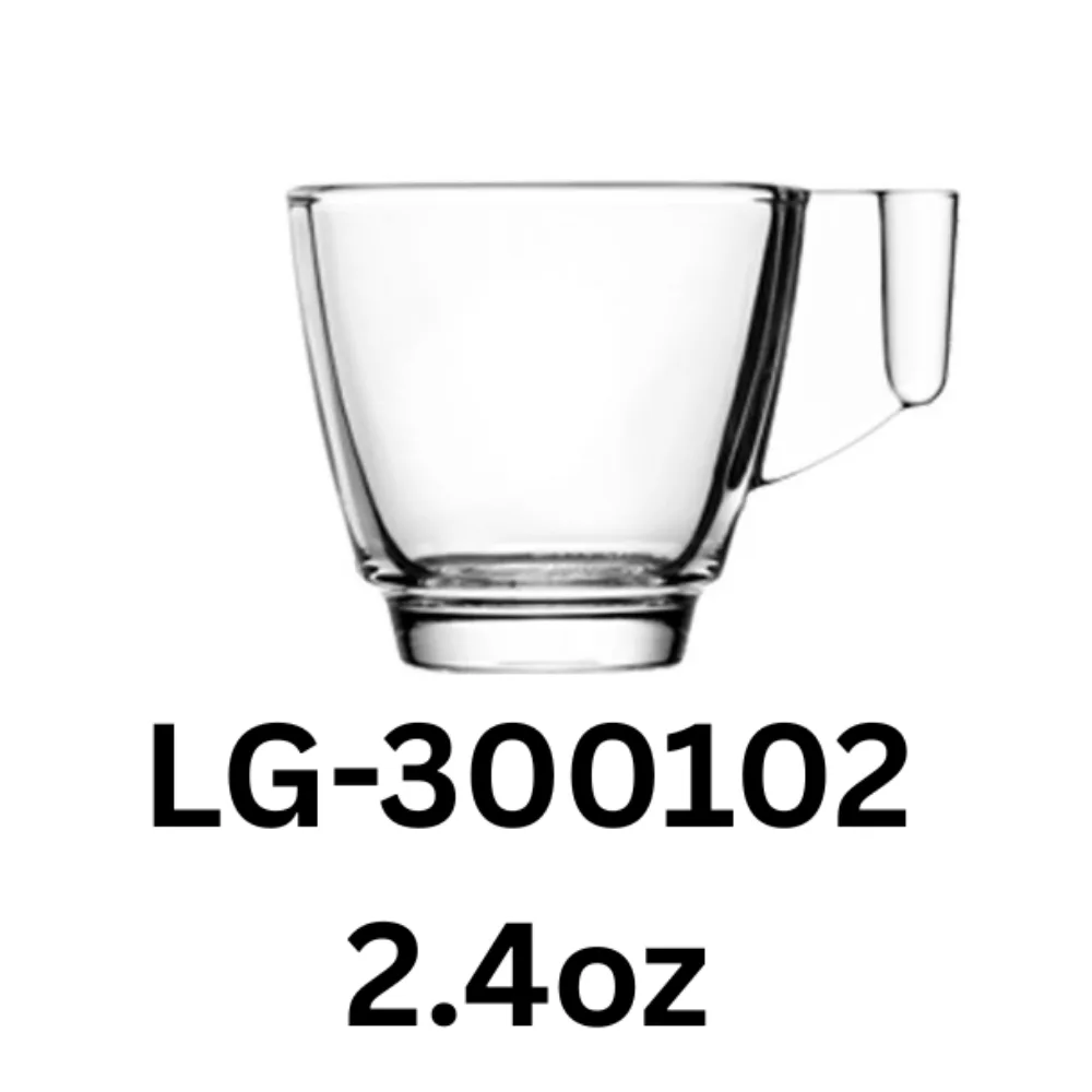 Lucky Glass LG-300102 2.4oz Cup