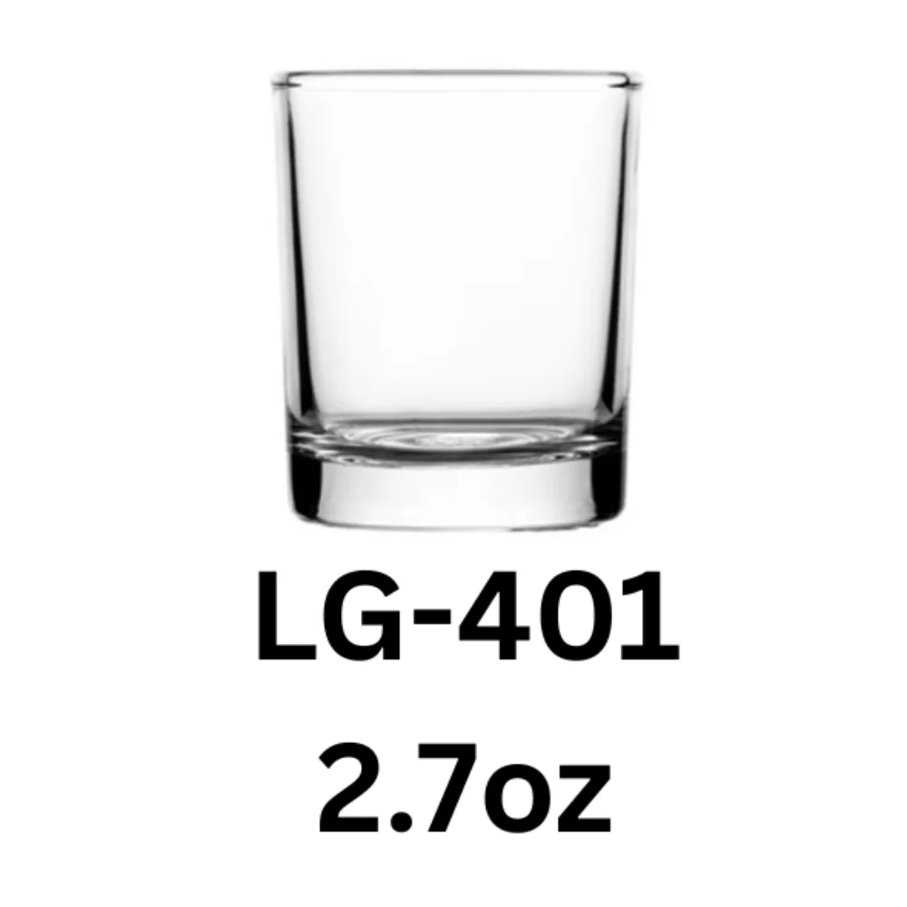 Lucky Glass LG-401 2.7oz Shot Glass — by Lucky Glass — Glassware