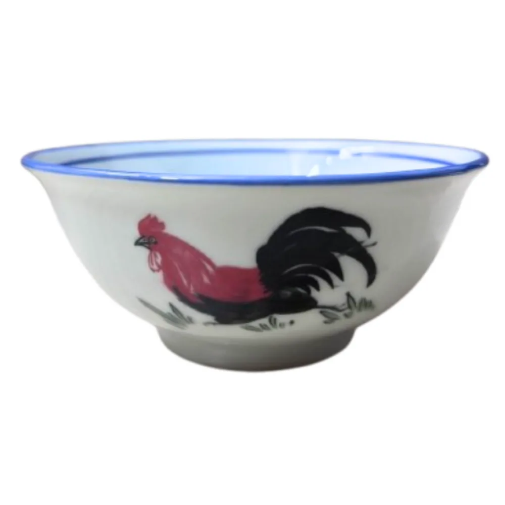 6" Traditional Rooster Soup Bowl