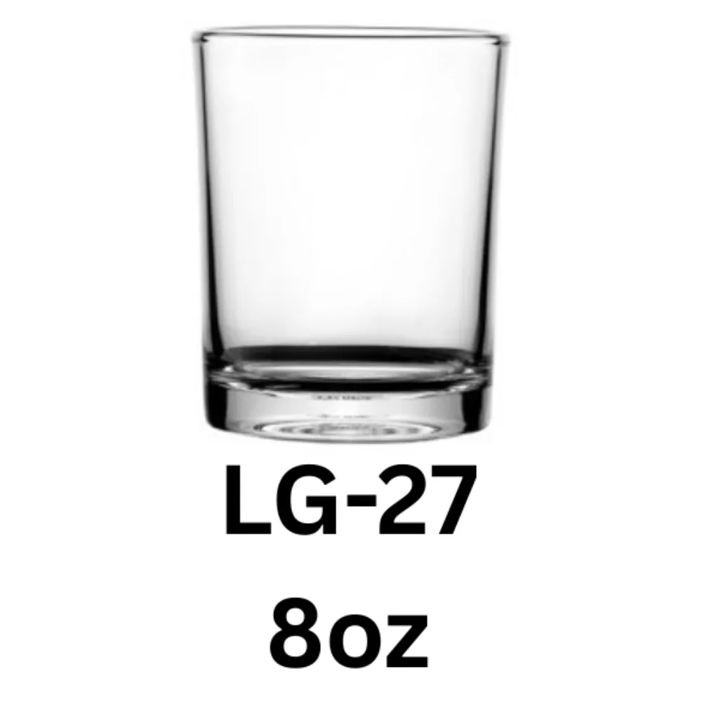 Lucky Glass LG-27 8oz Tumbler