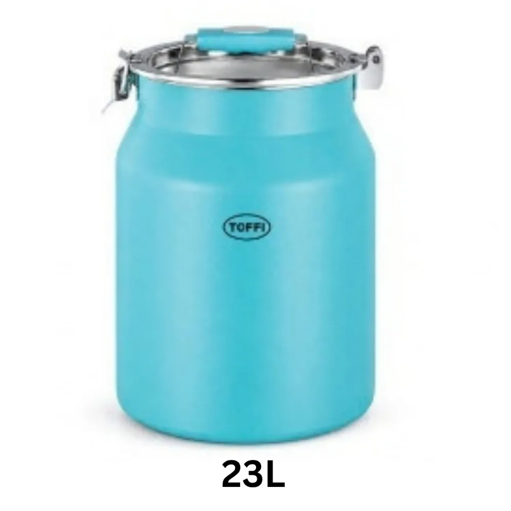 Toffi B3026-24 23L Stainless Steel Food Storage Container with Stainless Steel Lid — by Toffi — Food Storage & Transport — B3000 Series