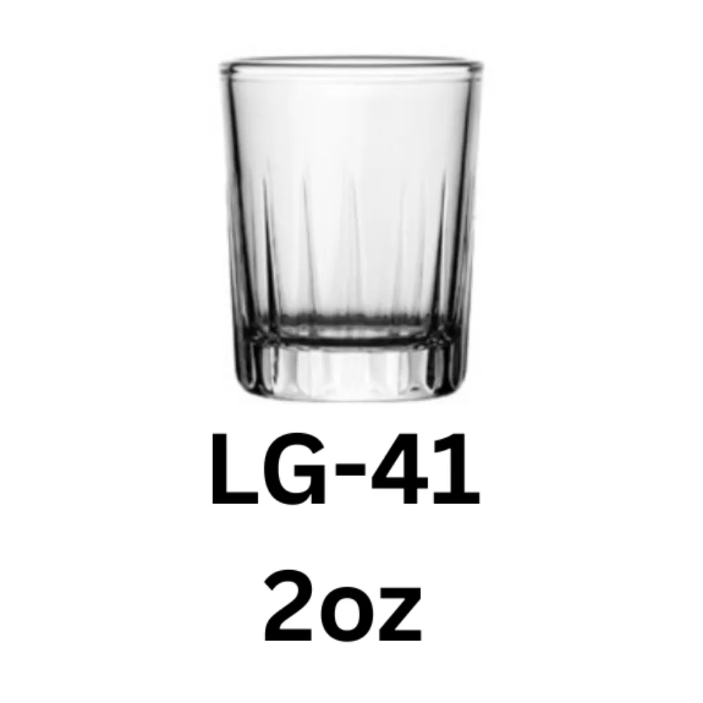 Lucky Glass LG-41 2oz Shot Glass — by Lucky Glass — Glassware